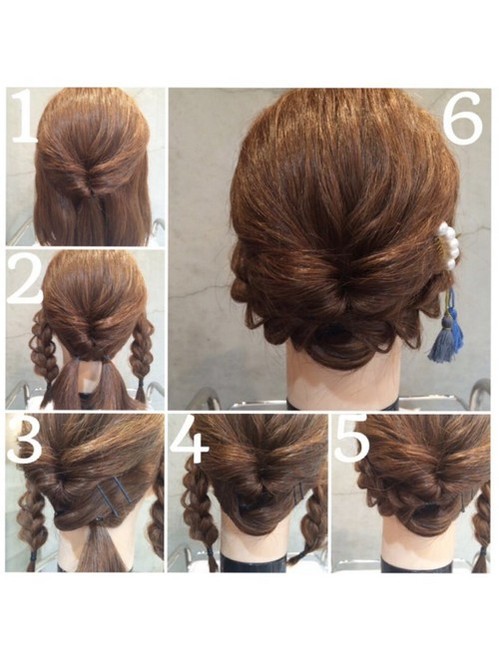 浴衣に似合うヘアスタイル見つけました! 浴衣に似合うヘアスタイル見つけました!