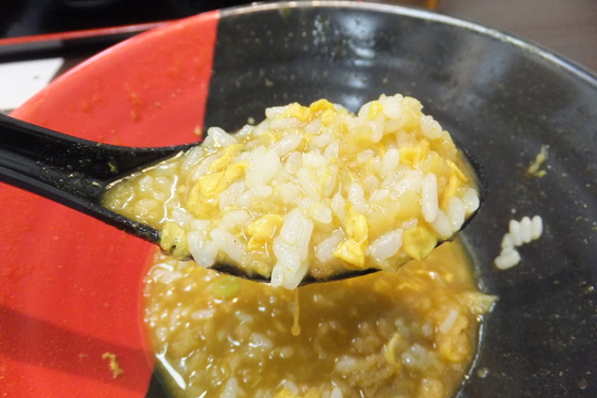寺田町　「Ａｈ－麺」　たまらない組合せ！鶏卵キチンカレーうどん！