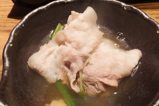 吹田・江坂　「くら　江坂豚舎」　出汁で食べる豚しゃぶがリーズナブルに頂けます！