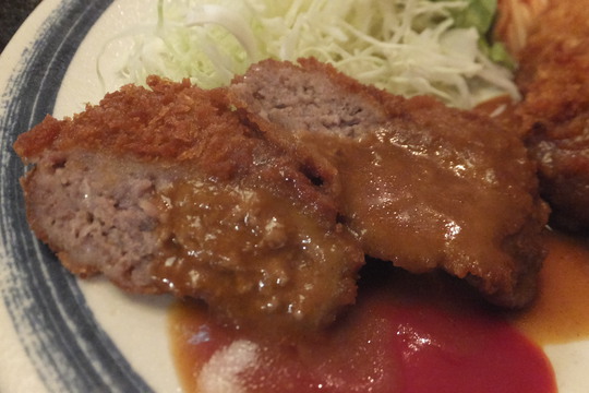 四ツ橋・北堀江　「大富士」　老舗の洋食でヘレカツとミンチカツの日替わりランチ！