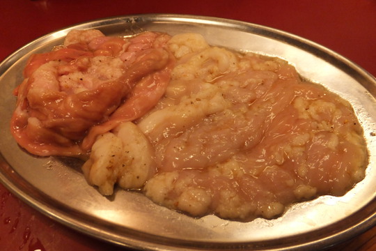寺田町　「ホルモン　こてつ」　ホルモンの塩とタレの食べ比べスペシャルコース！