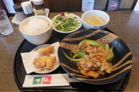 吹田・江坂　「遊食中華 吃飯（シャポン）」　日替わりがお値打ちで旨い！