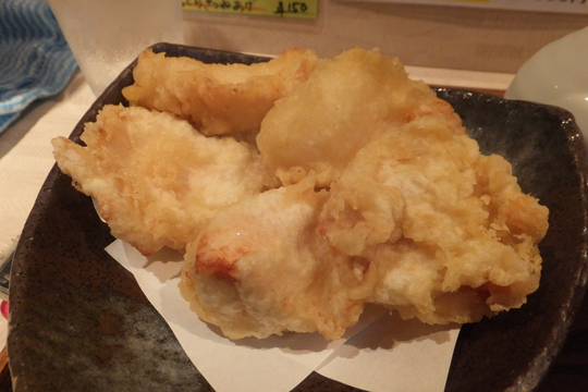 茨木　「ひだりうま」　大阪好っきゃ麺５　第８弾　朝挽き鶏天タルタルぶっかけ！