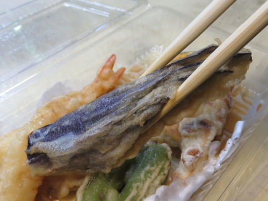 京橋　「満ぞく屋　京橋店」　揚げたての天ぷら弁当をテイクアウトしました！