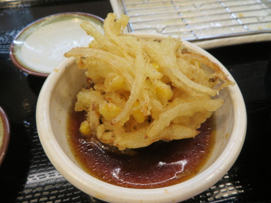 本町・博労町　「お気軽天ぷら処　天神」　月替りの天ぷら定食がお得です！