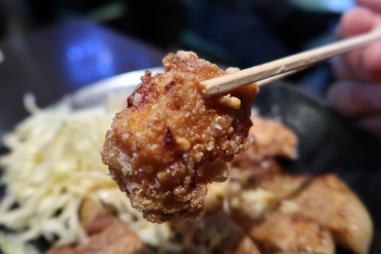 淀川・西中島　「一番どり」　厚切り生姜焼きと唐揚げか一緒に頂けるお得なランチ定食！