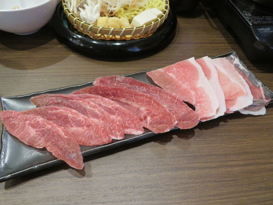 神戸・住吉　「ゆで朗」　近江牛の中の稀少価値である澤井姫和牛を使用したしゃぶしゃぶ店のお得なランチセット！