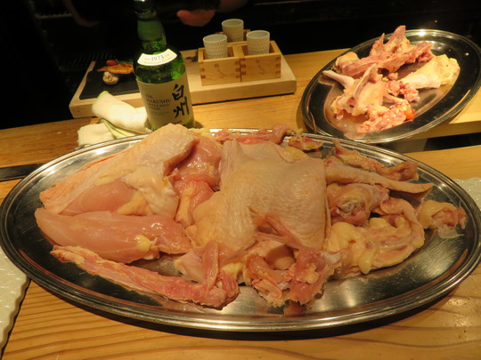 池田・栄町　「野乃鳥本店」　播州百日鶏の食べ尽くし及び解体ショーを堪能しました！　