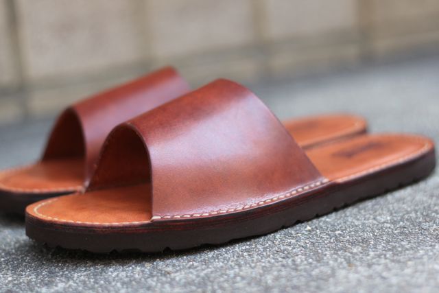 leather shower sandals『R3FACTORY VINTAGE』追加