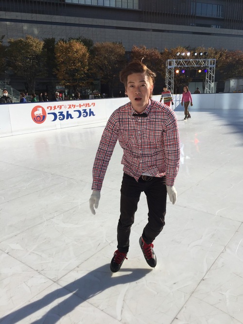 梅田でスケート！？