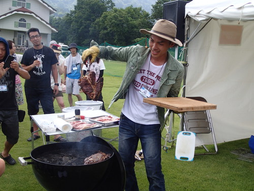 富山県「SAY HALLO FESTIVAL 2015」で野外料理教室！～初日～