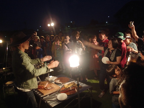 富山県「SAY HALLO FESTIVAL 2015」で野外料理教室！～初日～