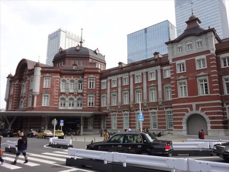工事が終わってから初めての東京駅