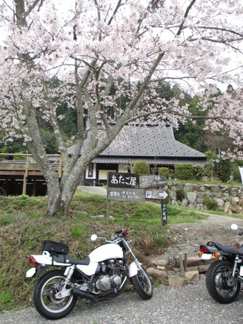 亀岡の古民家カフェあたご屋さんで米粉バーガー