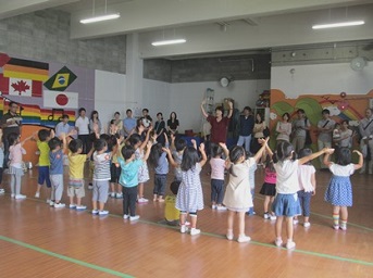 Special Event at Saturday  (Senri Yamada School)