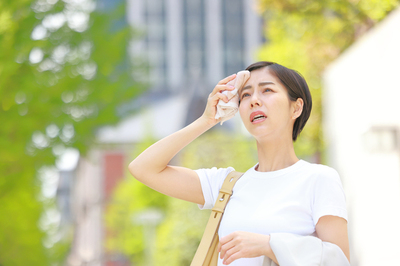 暑すぎる夏⭐️汗による肌トラブルに気をつけて！