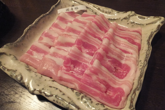 吹田・江坂　「くら　江坂豚舎」　豚焼しゃぶの食べ比べをしてきました！