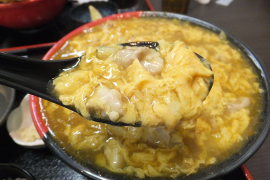 寺田町　「Ａｈ－麺」　たまらない組合せ！鶏卵キチンカレーうどん！