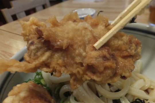 西・阿波座　「花鳥風月庵」　大阪好っきゃ麺６　第９弾　とり天ぶっかけ定食！