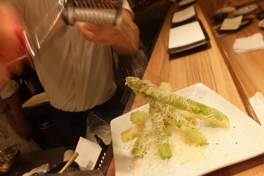 天満・天神橋筋六丁目　「天ぷらワイン　大塩」　誕生日に揚げたての創作天ぷらを家族で楽しんできました！