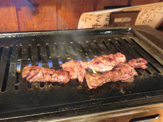 南堀江　「焼肉　極わみ」　焼肉店での旨味たっぷりのハラミ定食！