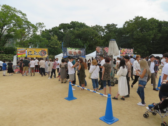 大阪城公園･太陽の広場　「YATAIフェス！2020」　コロナ禍の中で開催されたYATAIフェスに参加してきました！