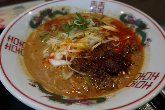 吹田・江坂　「酒麺　きっしゃん」　カレーの旨味がプラスされたカレー担々麺！