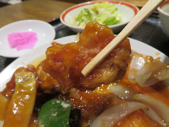 心斎橋・アメリカ村　「とうりえん」　食欲が進む濃厚なタレのすぶた定食！