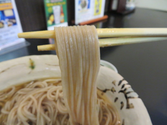 神戸・住吉　「麺所　水野」　焼き茄子とおぼろ昆布の絶妙な味わいの出汁が効いてる蕎麦！