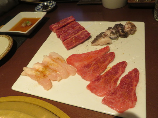 神戸・兵庫　「やきにく　ポッサムチプ」　食欲の秋！肉々しく！をテーマに店長お任せでお願いしました！
