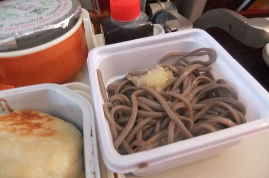 香港珍道中１４　「エアーインディア帰国便」　機内食でＷ朝食を