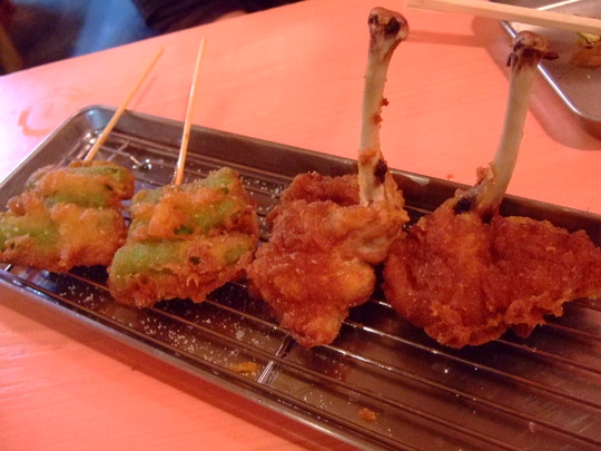 関大前　「串カツ ボンクラ」　サクッと串カツを食べる！！！