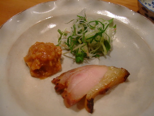 滋賀・堅田　「穏座」　メチャメチャ旨い地鶏のコースに大満足！