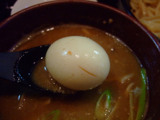 昭和町　らの道１３　「麺屋 彩々」　やっぱりここは味噌つけ麺