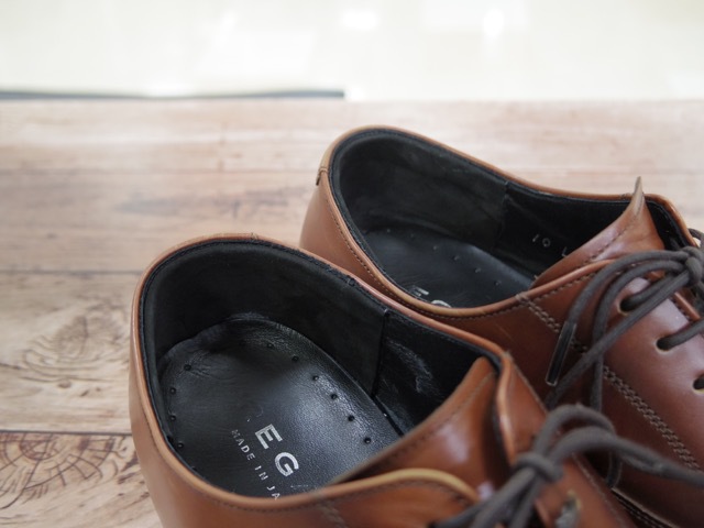 紳士靴の履き口補修