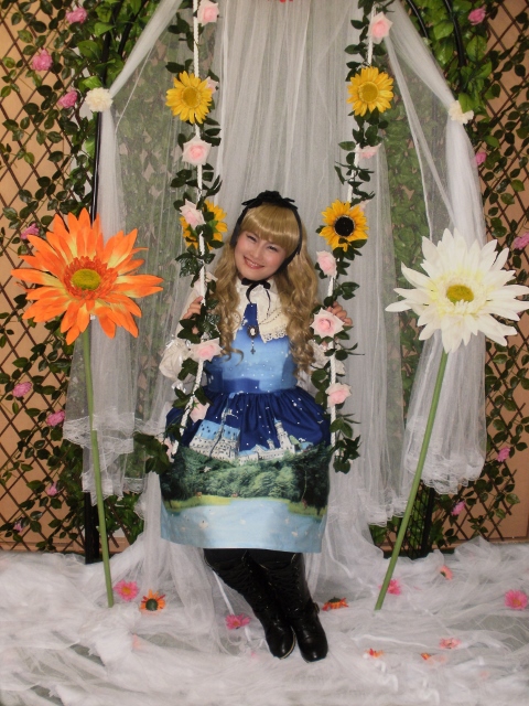 サンプルフォト用の写真撮影　大阪　変身フォト　ロリータ体験　ゴスロリ体験　サテライトドア