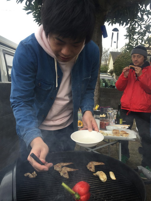 バンビーノ藤田、上京記念BBQ！